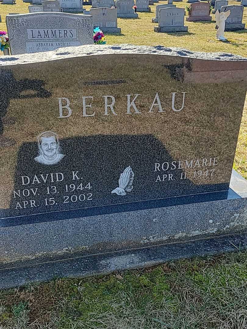 David K. Berkau's grave. Photo 1