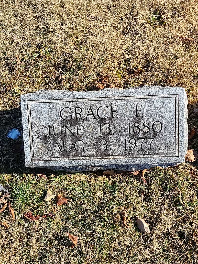 Grace E. Arbaugh's grave. Photo 3