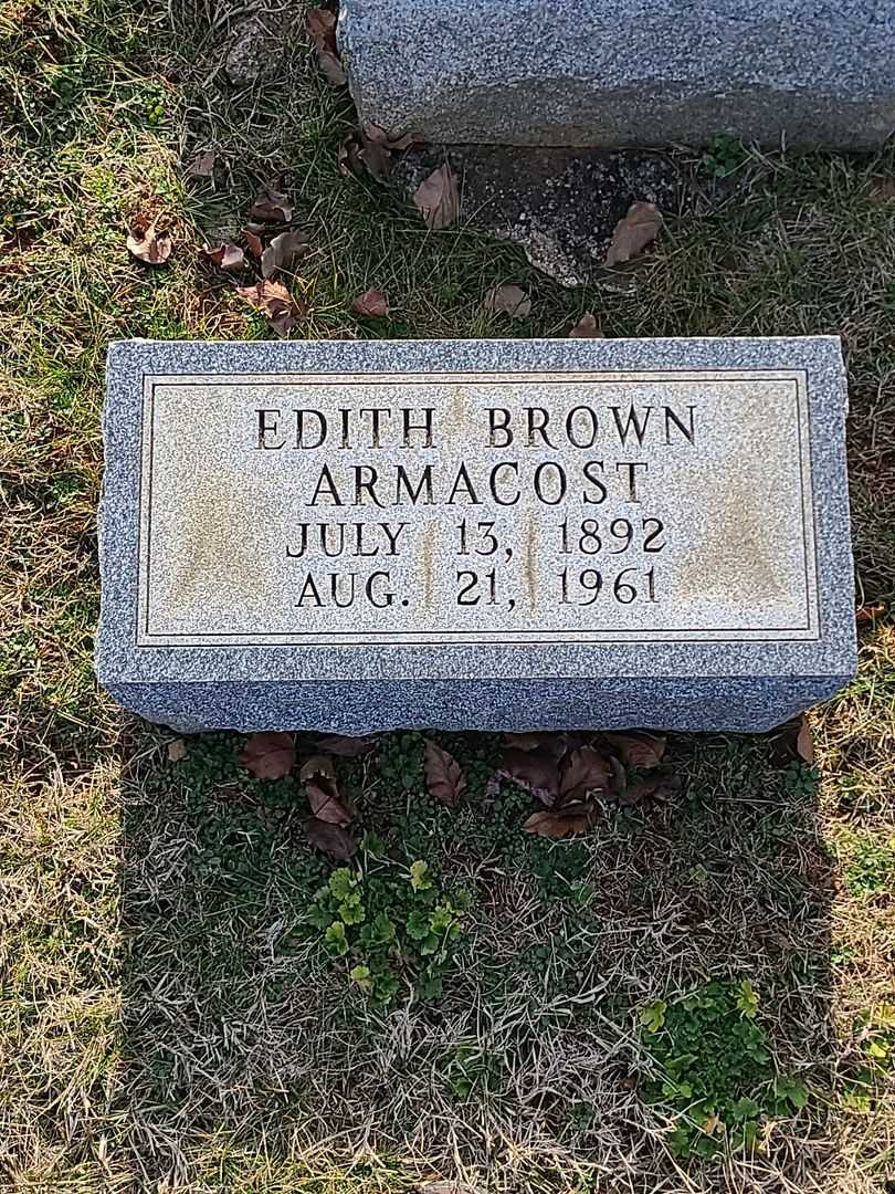 John Lewis Armacost's grave. Photo 1