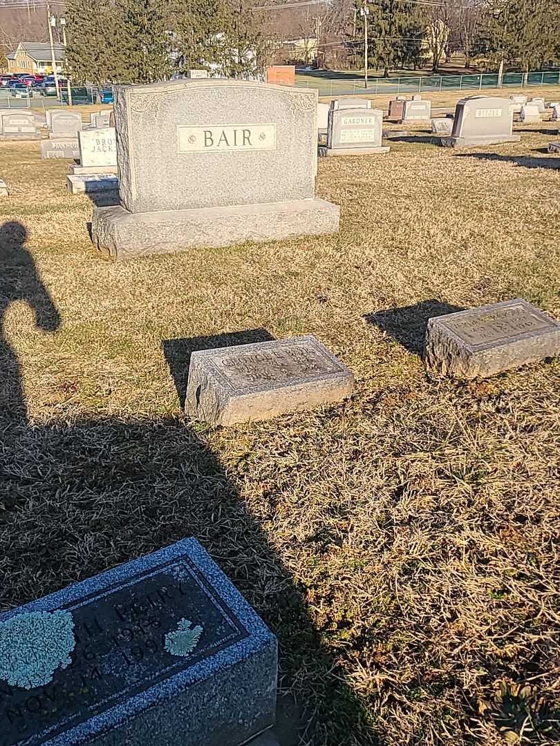George E. Bair's grave. Photo 2