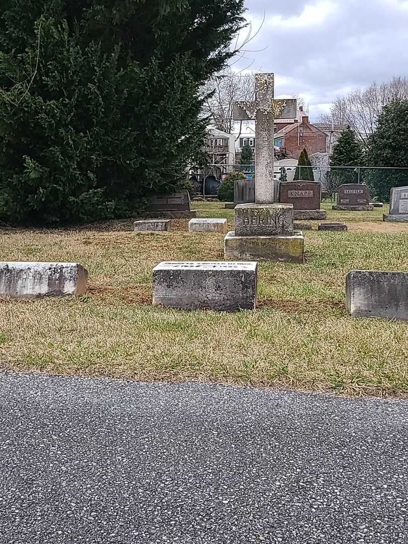 Janette Shriver Hering's grave. Photo 2