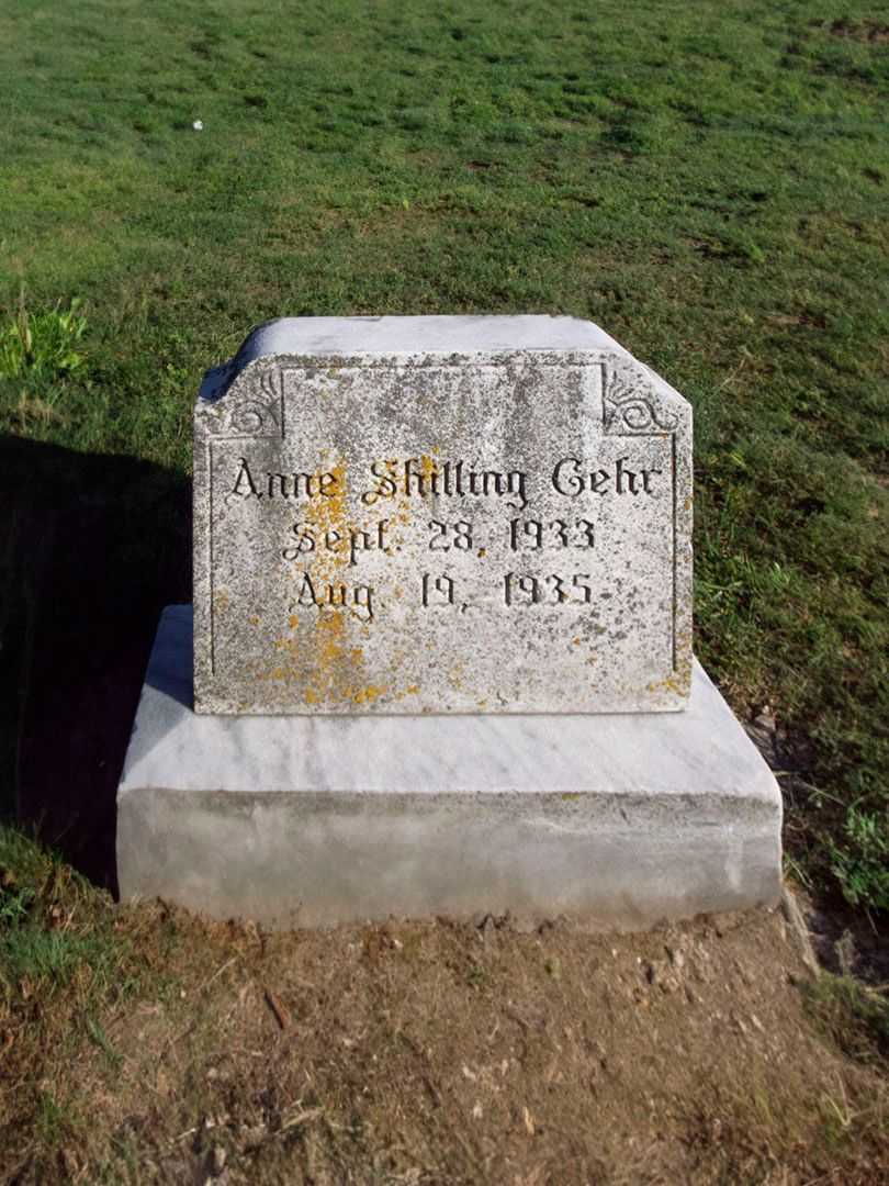 Denton K. Gehr's grave. Photo 3
