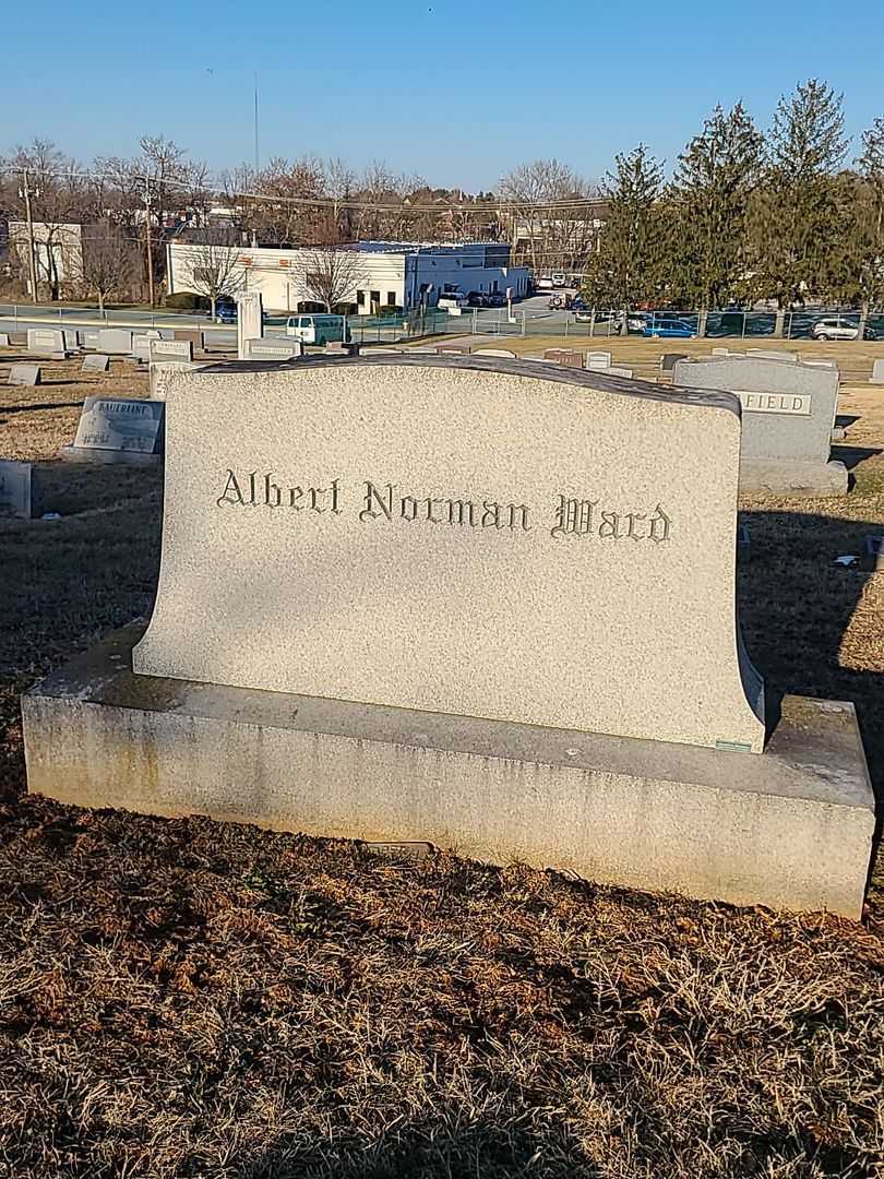 Albert Norman Ward's grave. Photo 1