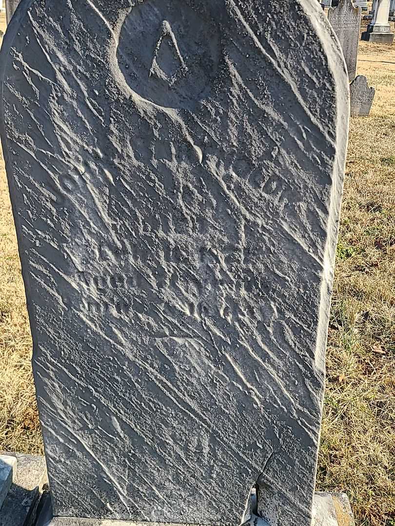 John Bartholow's grave. Photo 3