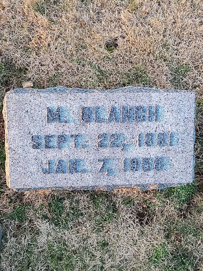 M. Blanch Mitten's grave. Photo 3