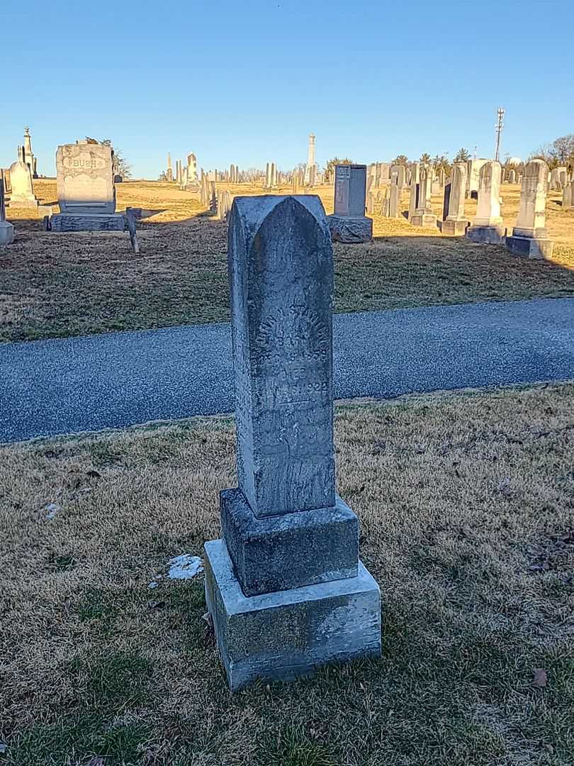 John N. Stanton's grave. Photo 2
