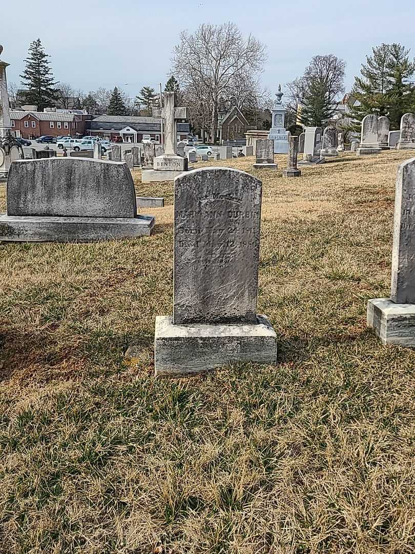 Mary Ann Durbin's grave. Photo 2