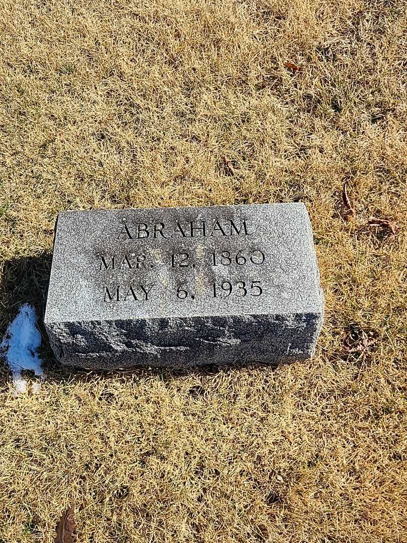 Abraham Price's grave. Photo 3