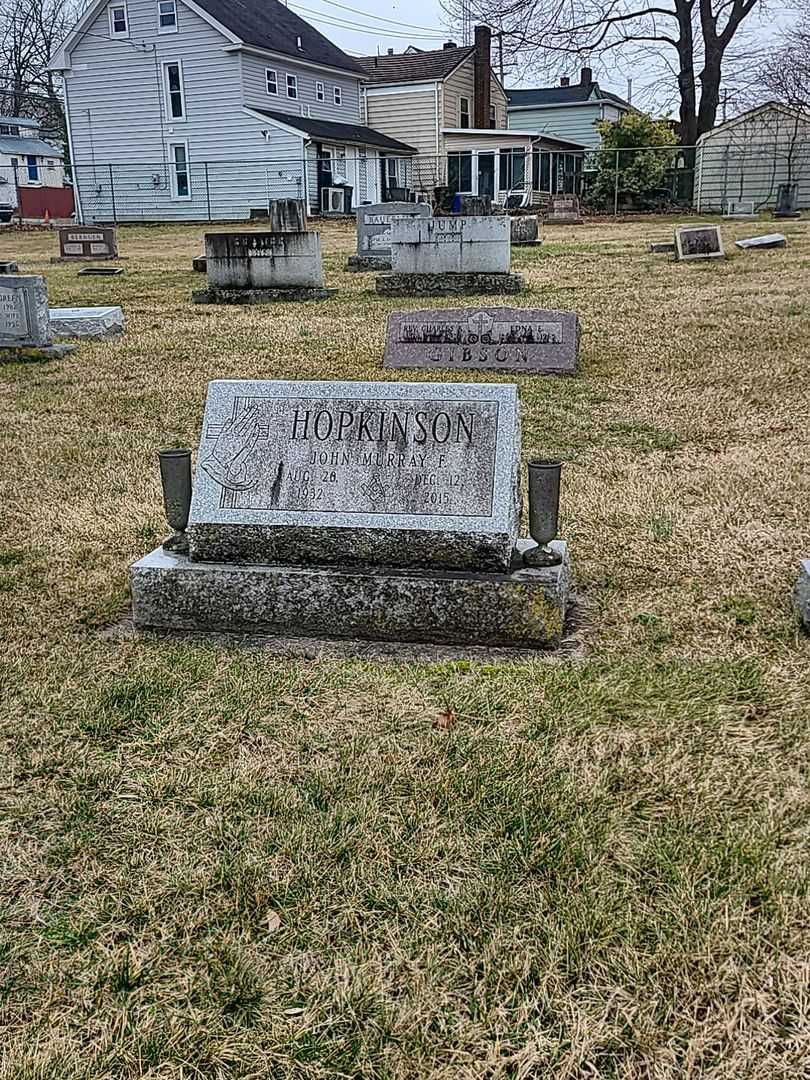 John Murray F. Hopkinson Junior's grave. Photo 2