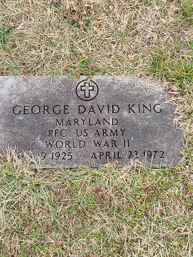 George David King's grave. Photo 1