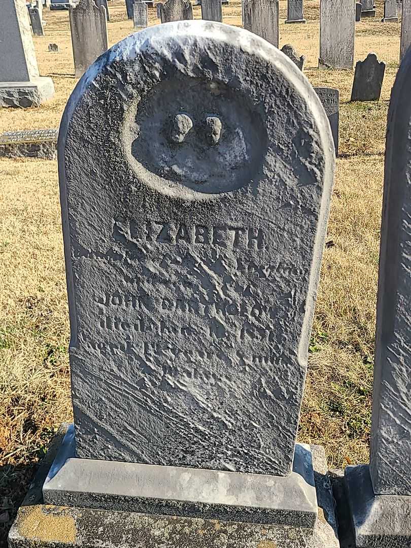 Elizabeth Bartholow's grave. Photo 3