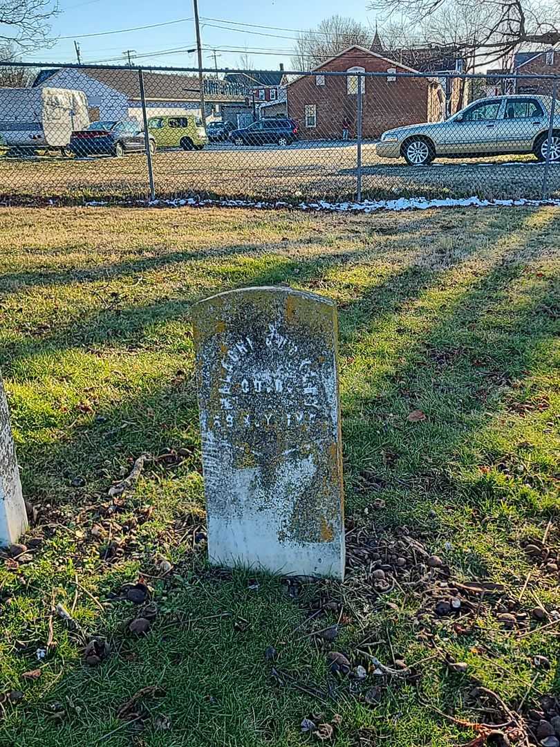 Malachi Buckley's grave. Photo 2