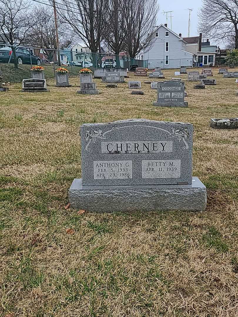 Anthony G. Cherney's grave. Photo 2