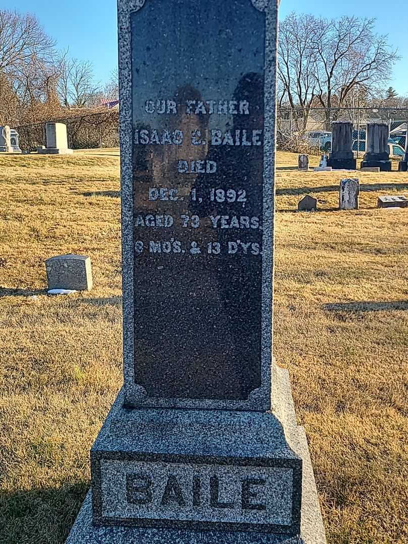 Mary E. Baile's grave. Photo 1