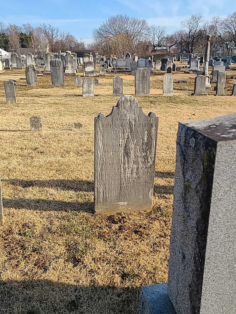 Elizabeth Reese's grave. Photo 2