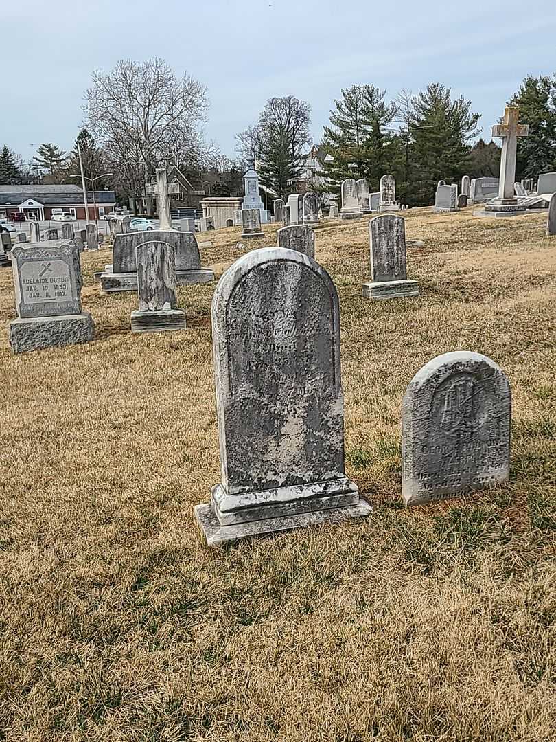 Emma Danner's grave. Photo 2