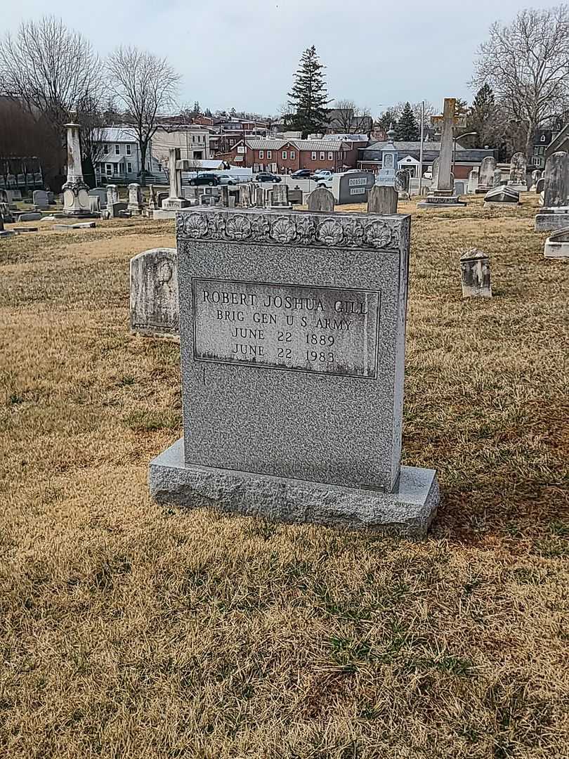 Robert Joshua Gill's grave. Photo 1