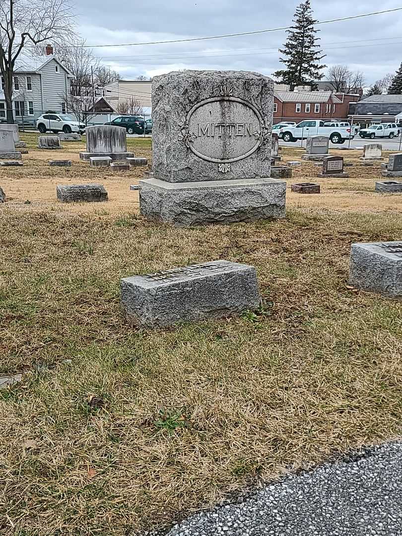 Mary Lee Mitten's grave. Photo 3
