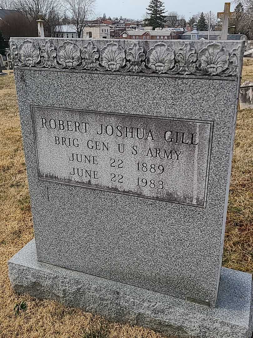 Robert Joshua Gill's grave. Photo 2