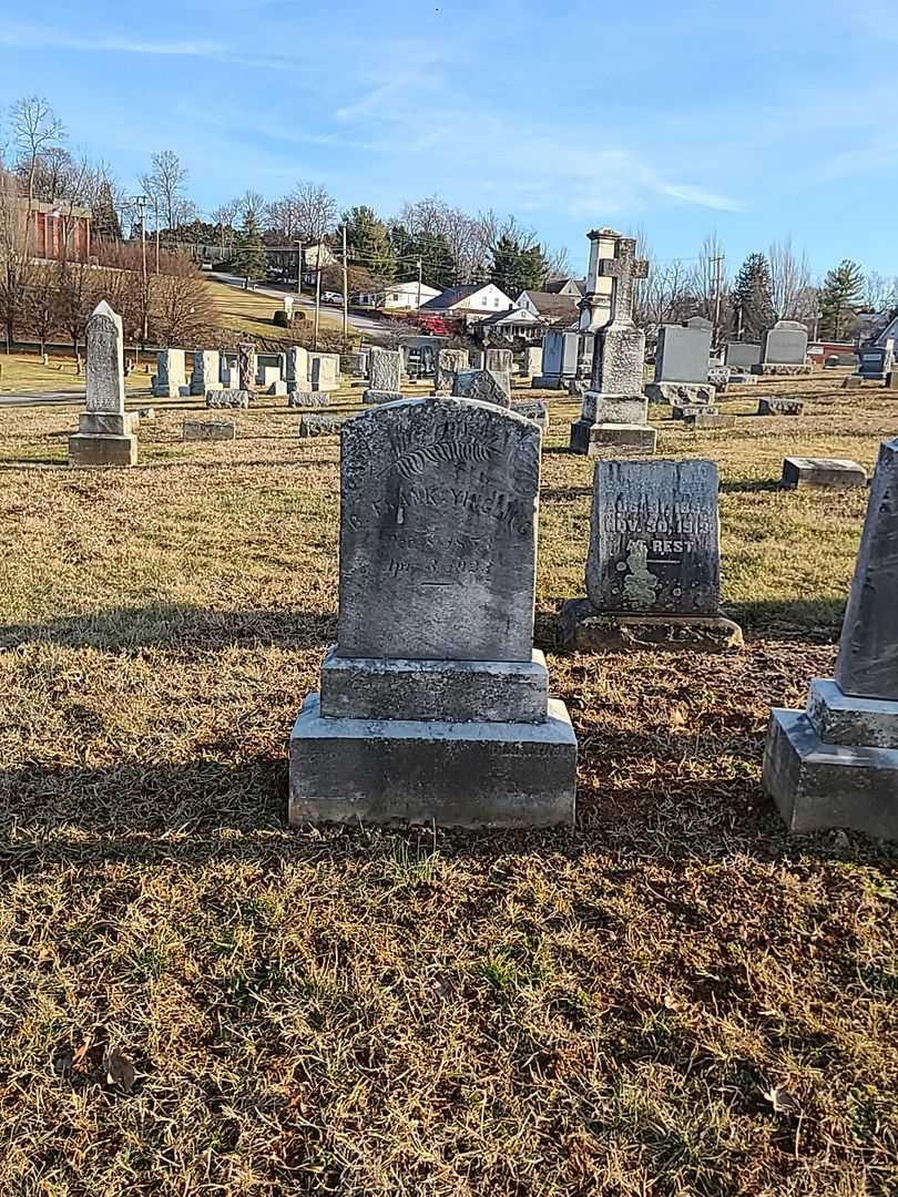 B. Frank Yingling's grave. Photo 2