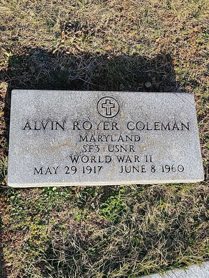 Alvin Royer Coleman's grave. Photo 4