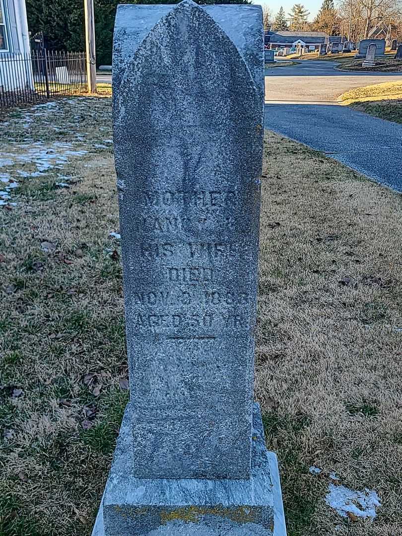 Nancy H. Stanton's grave. Photo 1