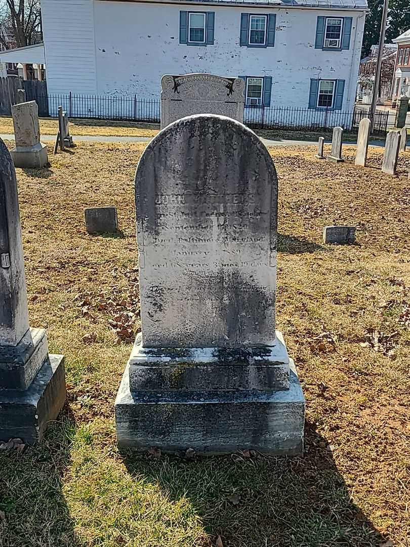 John Matthews's grave. Photo 2