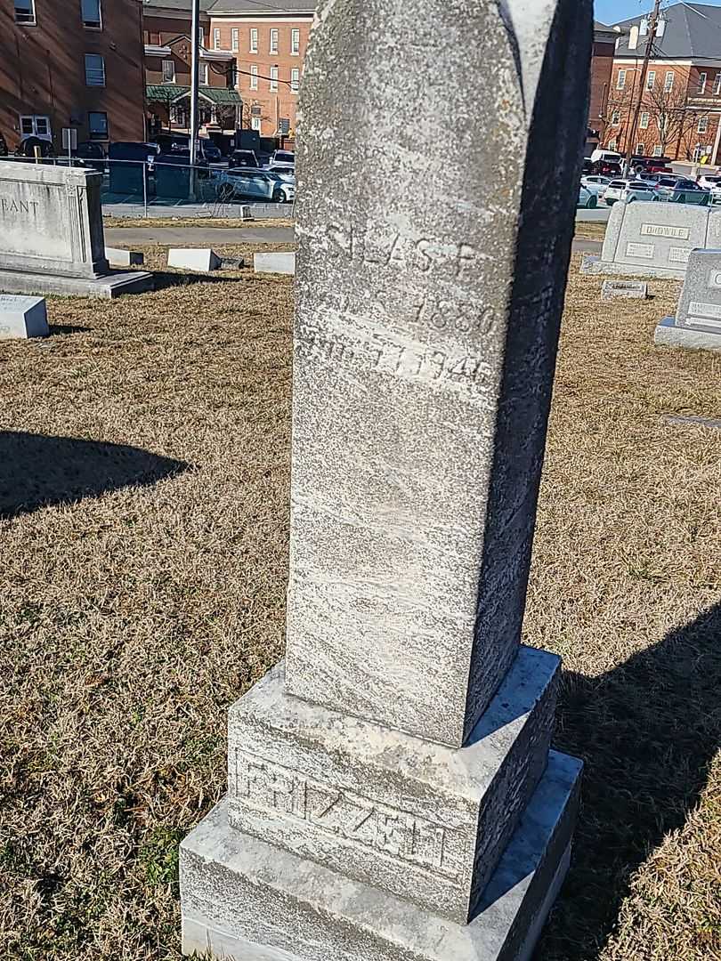 Silas P. Frizzell's grave. Photo 3