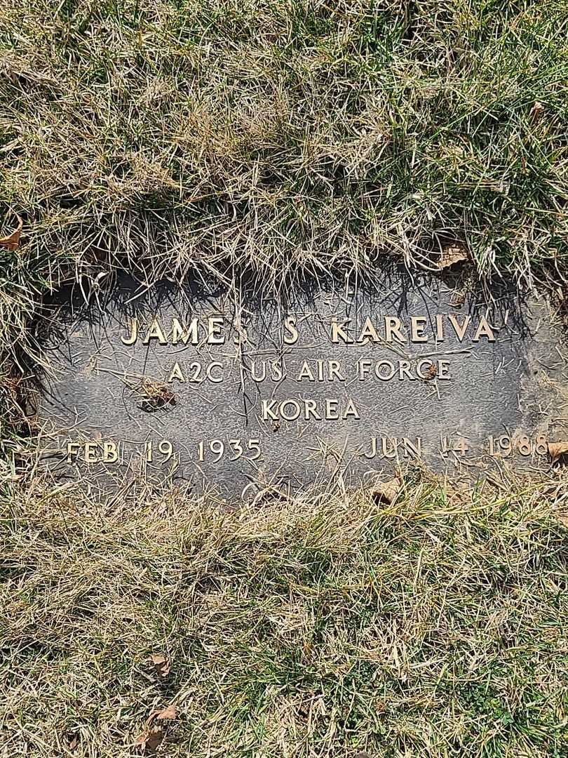 James S. Kareiva's grave. Photo 3