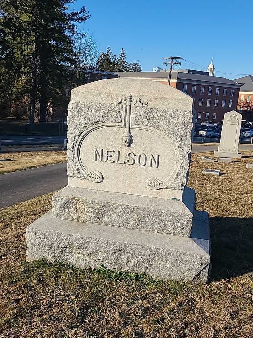 A. Gertrude Nelson's grave. Photo 1