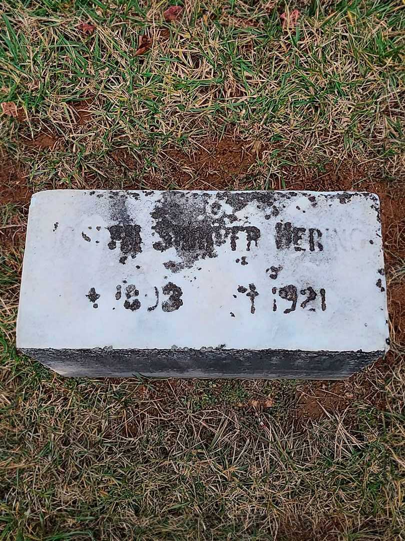 Joseph Shriver Hering's grave. Photo 3