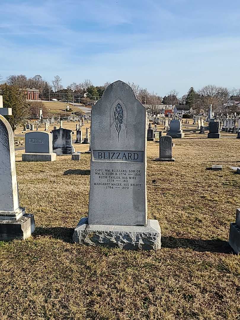 Ruth Taylor Blizzard's grave. Photo 2