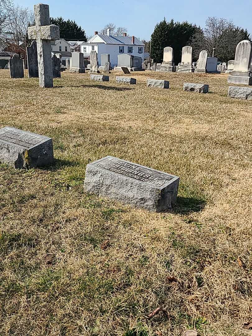 J. Levine Billingslea's grave. Photo 2