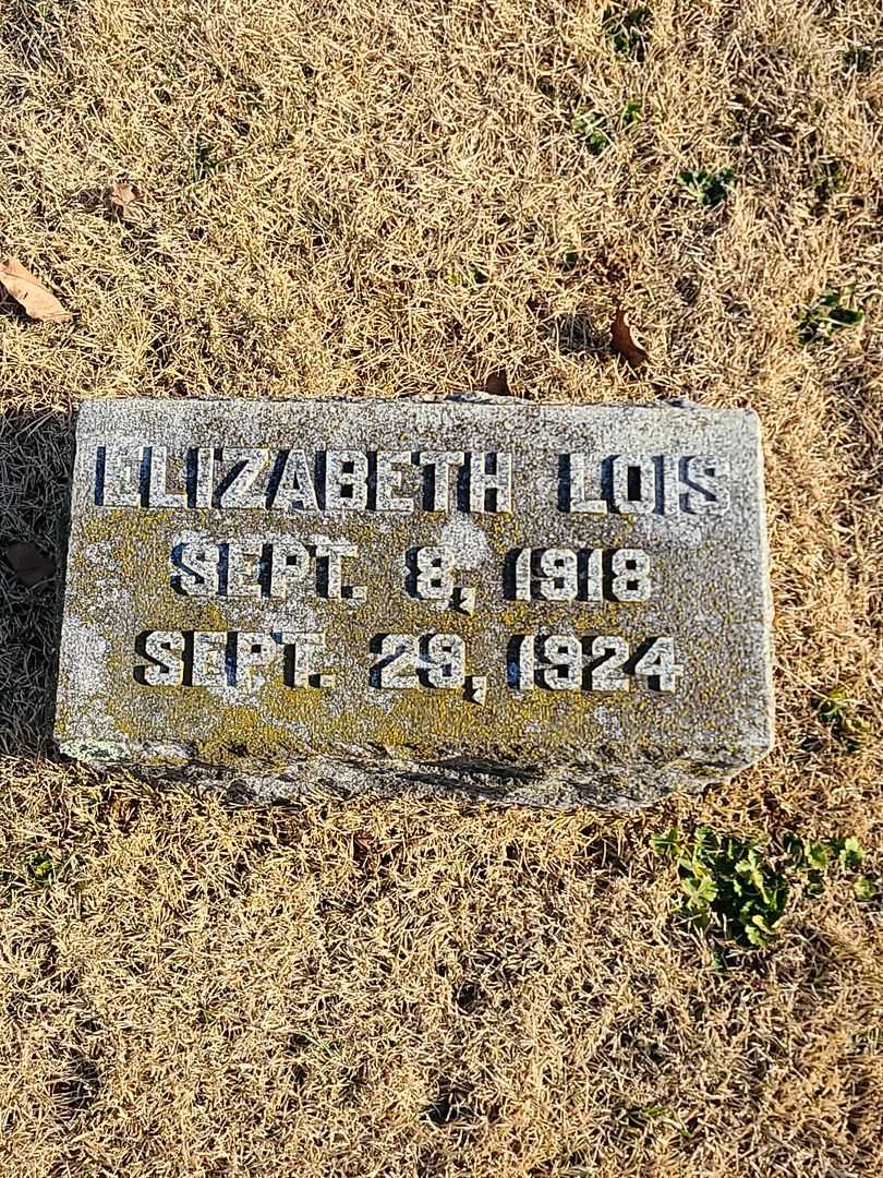 Elizabeth Lois Reese's grave. Photo 3