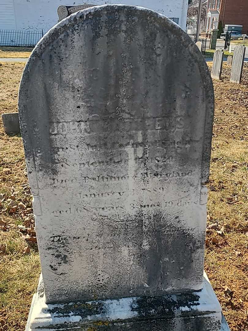 John Matthews's grave. Photo 3