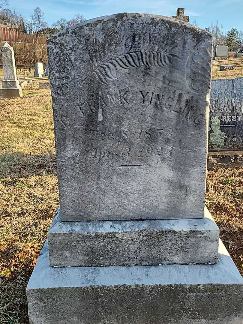 B. Frank Yingling's grave. Photo 3