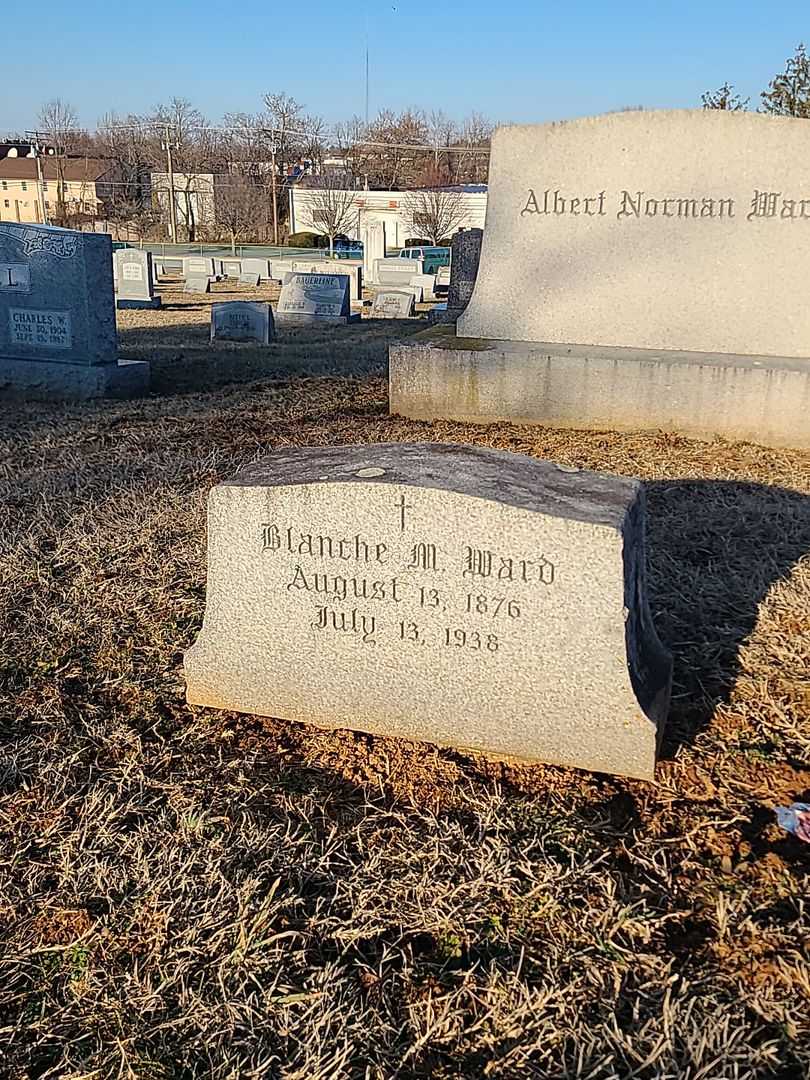 Blanche M. Ward's grave. Photo 3