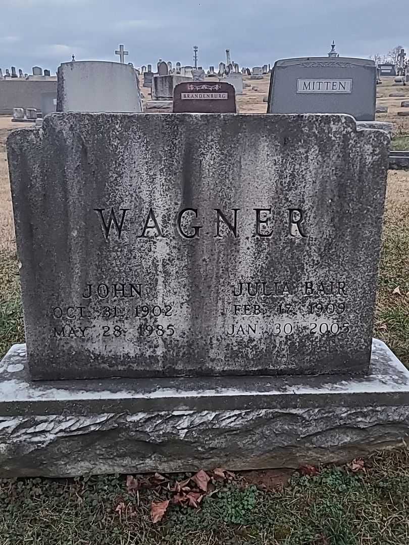 John Wagner's grave. Photo 3