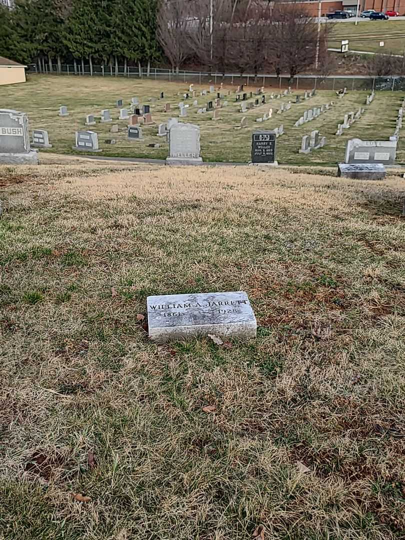 William A. Jarrett's grave. Photo 2