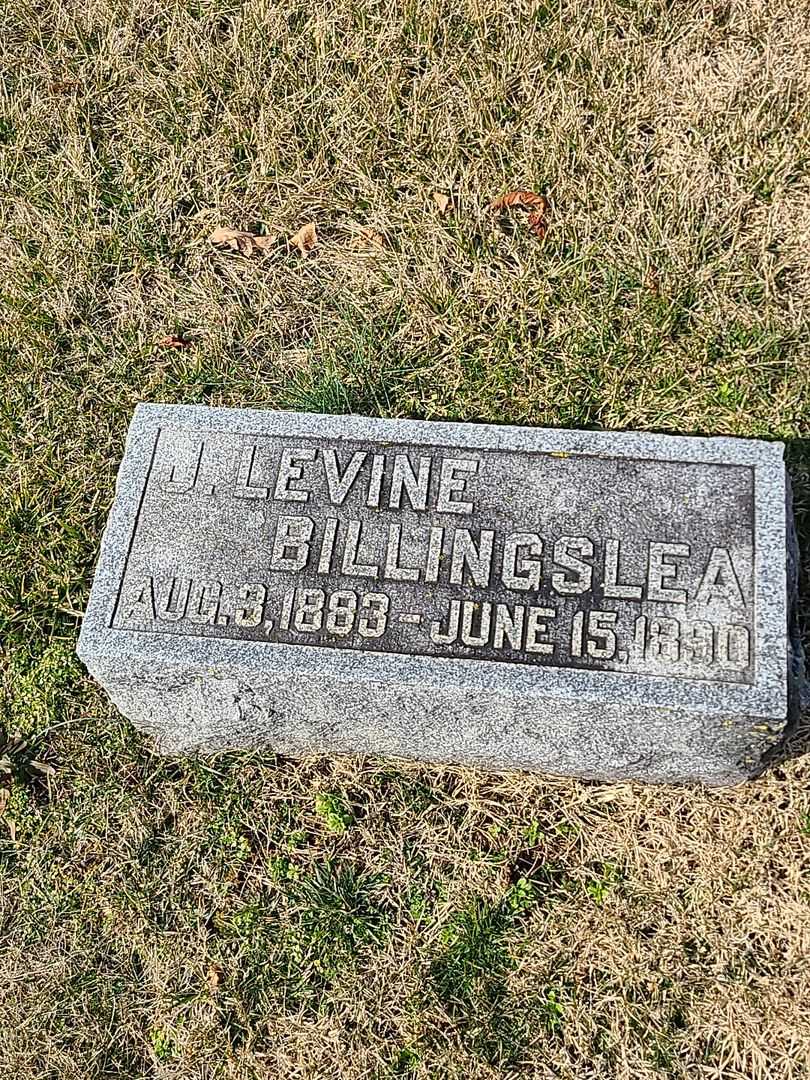 J. Levine Billingslea's grave. Photo 3