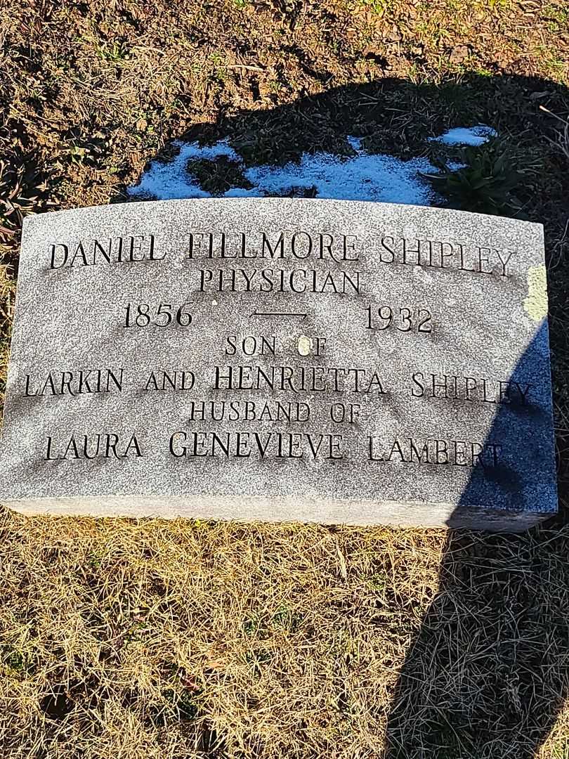 Doctor Daniel Fillmore Shipley's grave. Photo 3