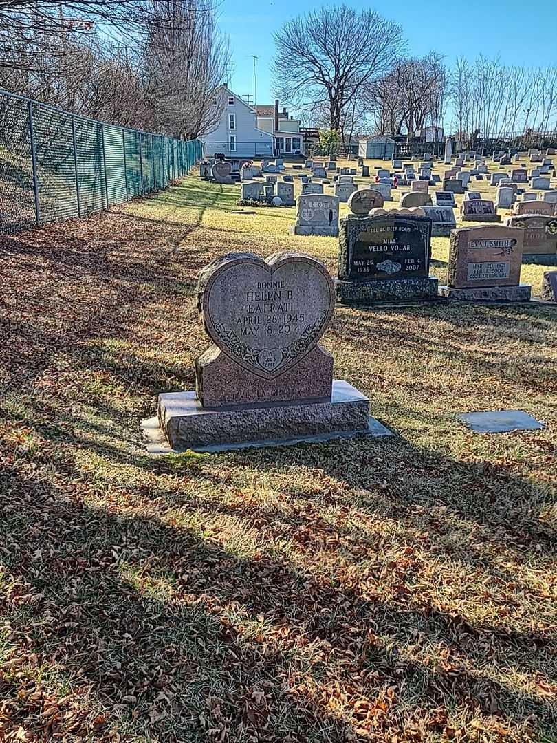 Helen B. "Bonnie" Eafrati's grave. Photo 2