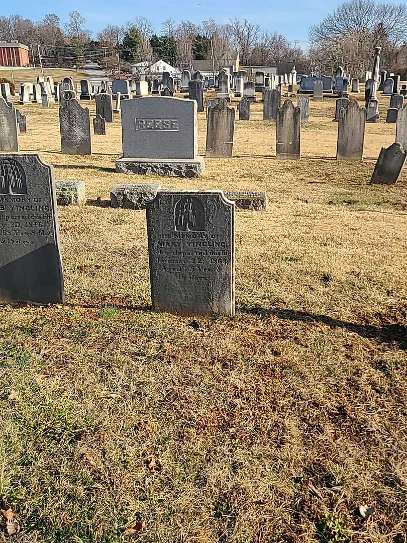 Mary Yingling's grave. Photo 2