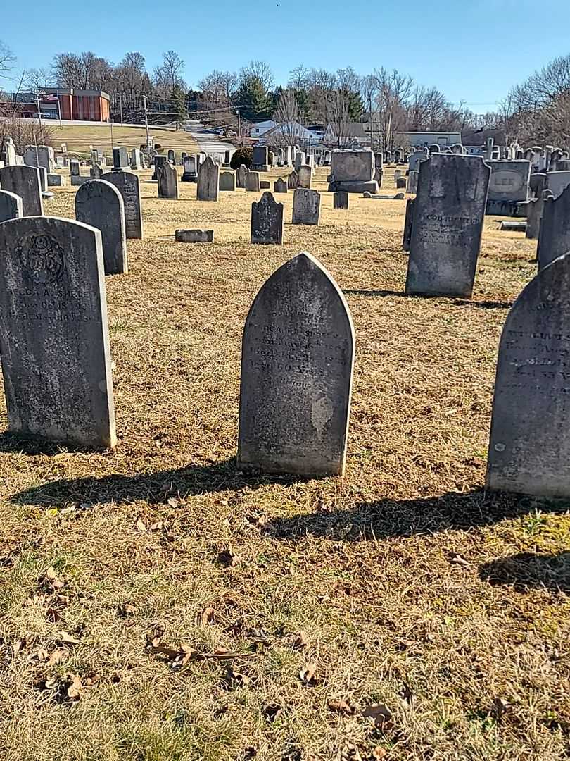 Margaret Shreeve's grave. Photo 2