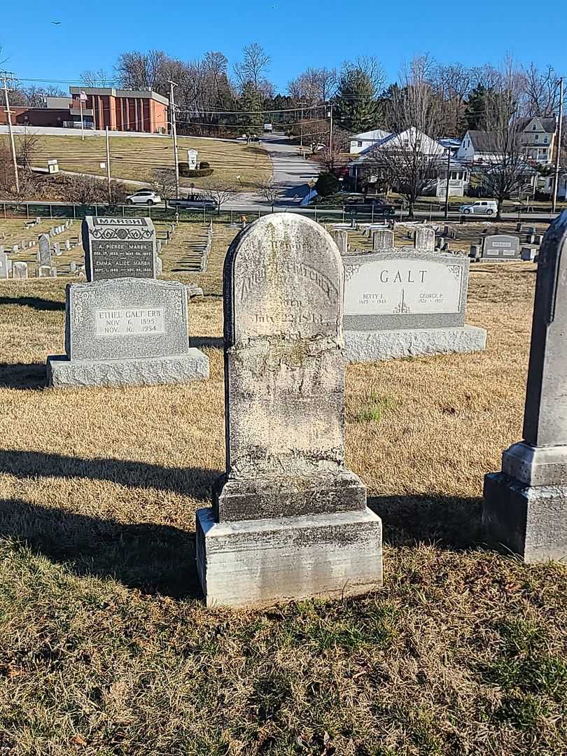 Annie L. Fritchey's grave. Photo 2