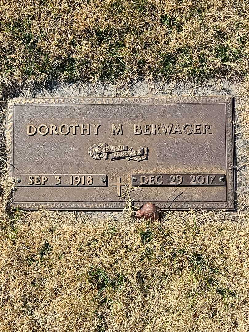 Dorothy M. Berwager's grave. Photo 3
