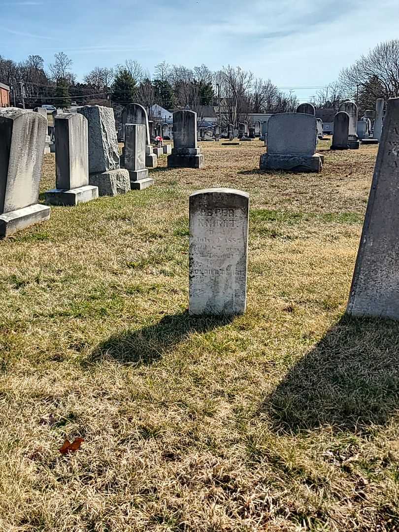 Peter Knight's grave. Photo 2
