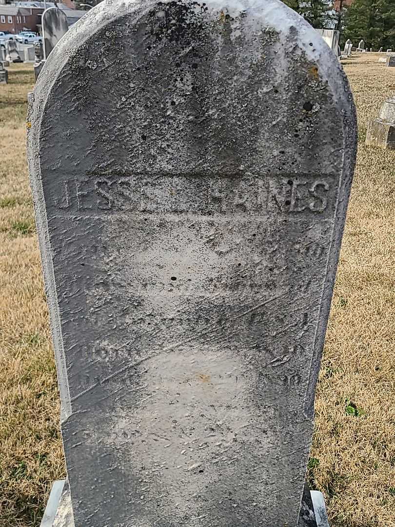 Jesse L. Haines's grave. Photo 2