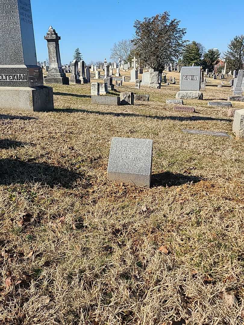 Anne E. Saylor's grave. Photo 2