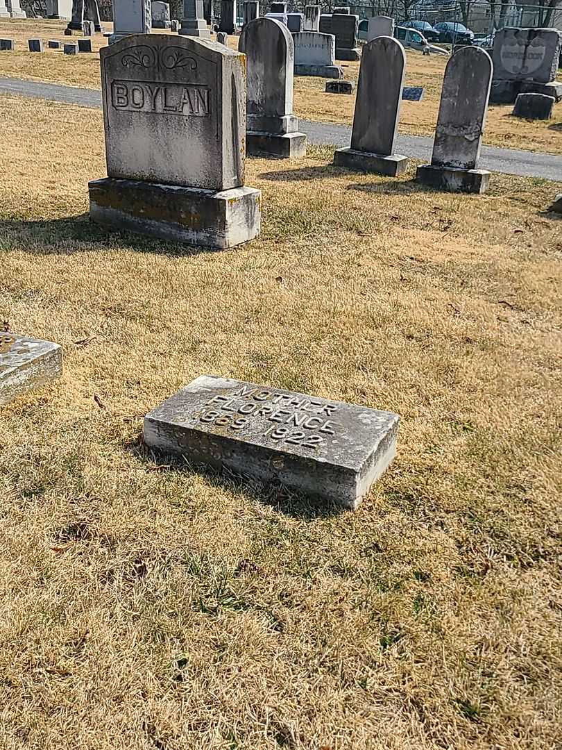 Florence Boylan's grave. Photo 2